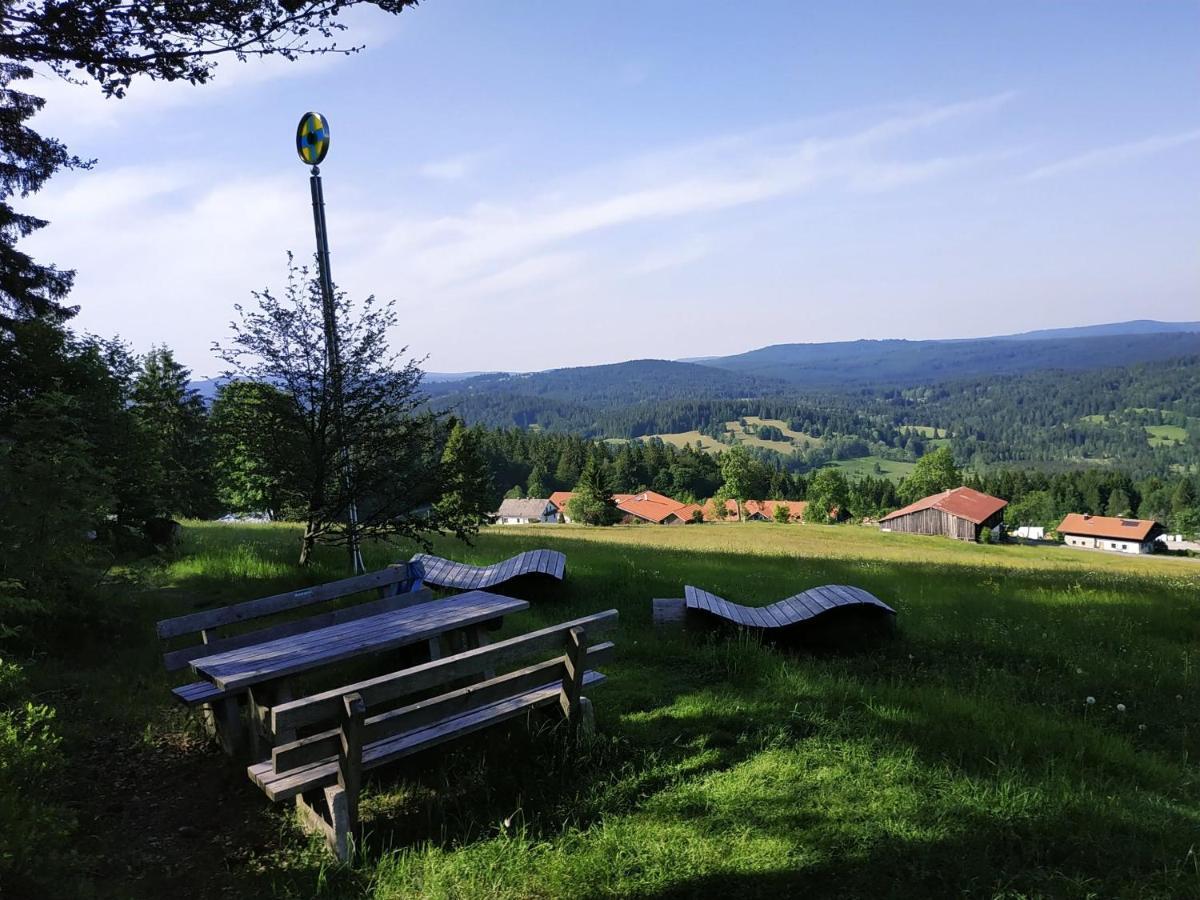 Winterwohnung Almberg Mitterfirmiansreut Buitenkant foto