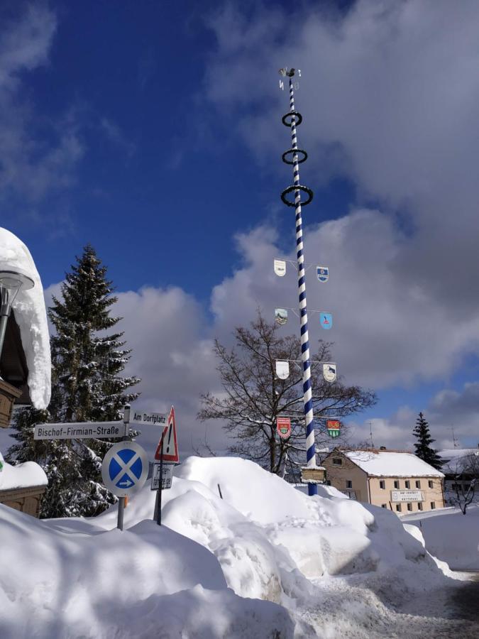 Winterwohnung Almberg Mitterfirmiansreut Buitenkant foto